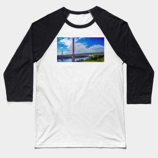 Penobscot Narrows Bridge & Observatory Baseball T-Shirt